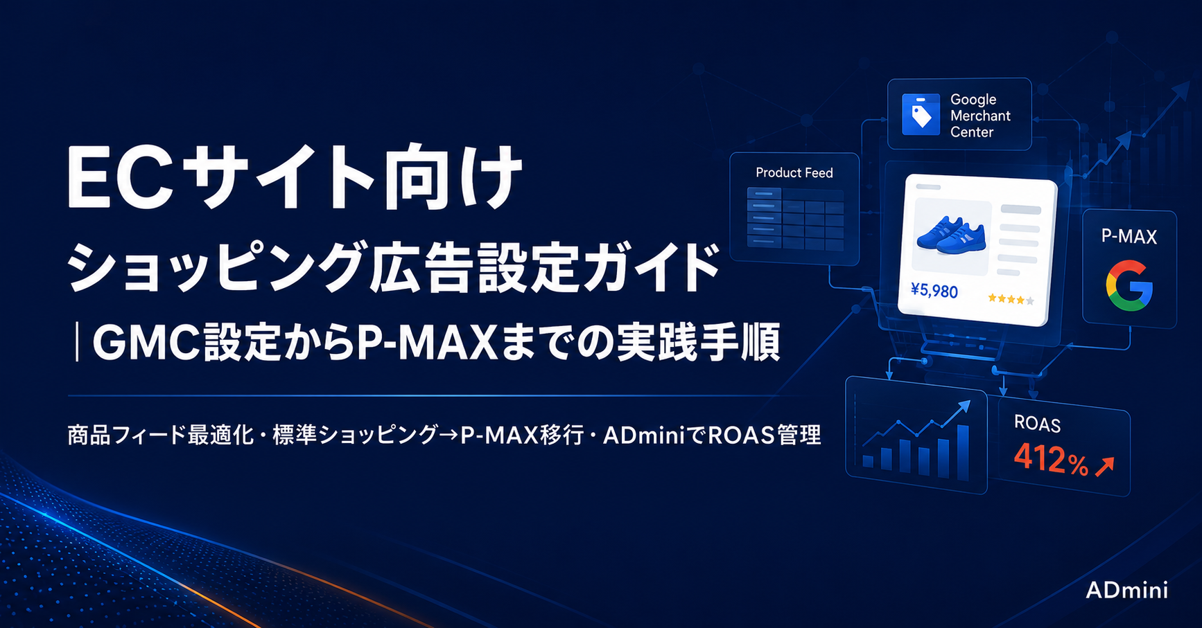 広告のECサイト向けショッピング広告設定ガイド｜Google Merchant Centerの設定からP-MAX・ショッピングキャンペーンの活用方法